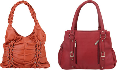 

SME JAIPUR Shoulder Bag(Brown, Maroon)