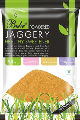 

BeBe Powdered (2 pcs of 400g each) Jaggery(800 g, Pack of 2)
