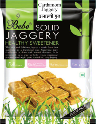 

BeBe Elaichi (2 pcs of 400g each) Jaggery(800 g, Pack of 2)