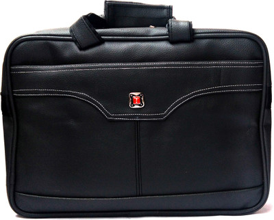

Stylcozy 16 inch Expandable Laptop Messenger Bag(Black)