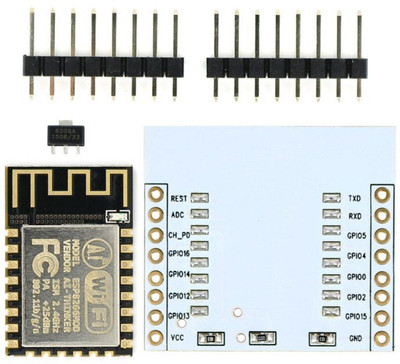 

SunRobotics ESP8266 WIFI IOT MODULE BREAKOUT BOARD(Black)