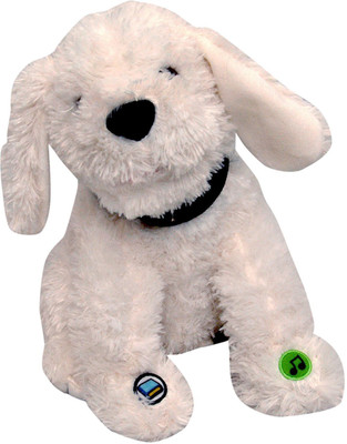 

Toyshine Educational Dog with Dancing, Singing, Story Telling, and other Learning Features, White(White)