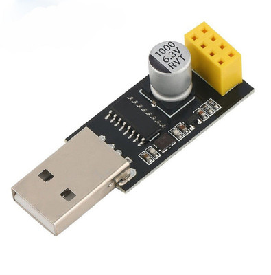 

SunRobotics ESP-01 ESP8266 USB UART PROGRAMMER(Black, Yellow)