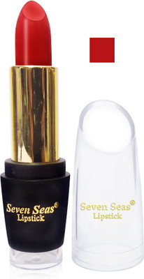 

SEVEN Seas velvet matte lipstic red lip color cosmatic makeup collection(red, 5 g)