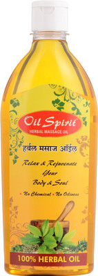 

oilspirit OIL SPIRIT HERBAL BODY MASSAGE OIL(500 ml)