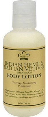 

Nubian Heritage Body Lotion, Indian Hemp Haitian(88.73 ml)