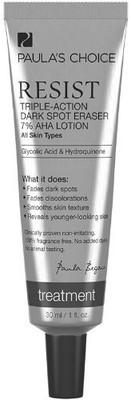 

Paula's Choice RESIST TripleAction Dark Spot Eraser 7% AHA Lotion with Glycolic Acid and Hydroquinone(29.58 ml)