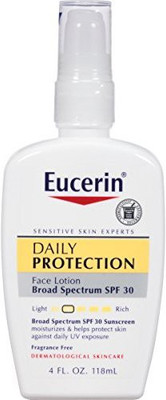 

Eucerin Daily Protection Broad Spectrum SPF 30 Sunscreen Moisturizing Face Lotion(118.3 ml)