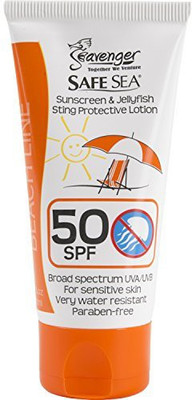 

Safe Sea Sunblock SPF50 Jellyfish Sting Protective Lotion,(59.15 ml)