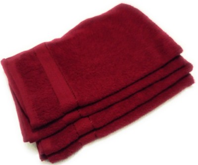 Cotton colors Terry Cotton 400 GSM Hand Towel Set(Pack of 4)