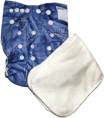 

Triple B Reusable /Adjustable Cloth Diaper With Insert Pad - L(2 Pieces)
