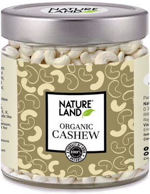 

Natureland Organics Cashew 200 Gm Cashews(200 g, Mason Jar)