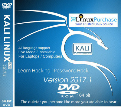 Linux Purchase - Kali Linux 2017.1 DVD 64 bit