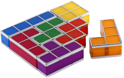 

Happy2Buy New Retro Colour LED Light Puzzle Tetris Game(7 Pieces)