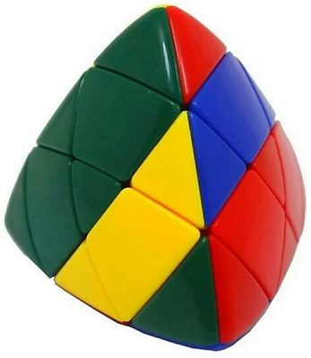 

sanjary Pyraminx Stickerless Speed Cube Triangle Cube Puzzle (1 Pieces)(1 Pieces)