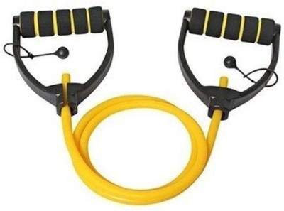

Vector X Adjustable Exerciser With D Handles Resistance Tube(Yellow)