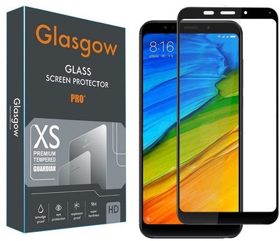 Glasgow Tempered Glass Guard for Mi Redmi Note 5(Pack of 1)