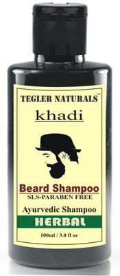 

Tegler Naturals Khadi Beard shampoo(100 ml)