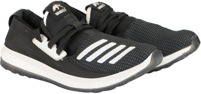 

Vandeu Mesh Running Shoes For Men(Black, Black white
