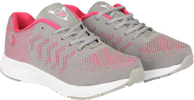 Vandeu Mesh Running Shoes For Women(Grey, Grey pink