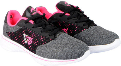 

Vandeu Mesh Running Shoes For Women(Black, Black red