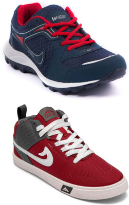 

Asian Men Combos Pack of 2,Casual Shoes,Training Shoes,Zym Shoes For Men(Multicolor