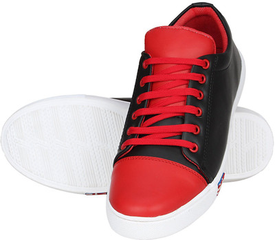 

STYLE HEIGHT Casuals For Men(Red, Black, Black red