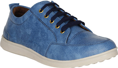

Shoe Island Popular Polo-X Leatherette Denim Blue Sneakers Casual Shoes For Men Sneakers For Men(Blue