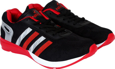 

NRGY Go Run Walking Shoes For Men(Multicolor, Black;red