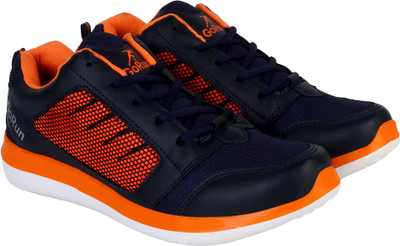 

Aero Go Run Walking Shoes For Men(Navy, Orange