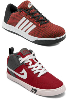 

Asian Men Combos Pack of 2,Casual Shoes,Training Shoes,Zym Shoes Running Shoes For Men(Multicolor
