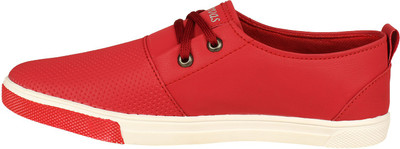 

Zyner Canvas Shoes For Men(Red