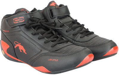 

Vandeu Mesh Running Shoes For Men(Black, Black red