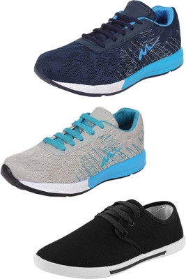

Camfoot Multicolor Combo-(3)-728-729-349 Running Shoes For Men(Multicolor