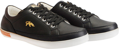 

Vandeu Stylish Lace Up Sneakers For Men(Black