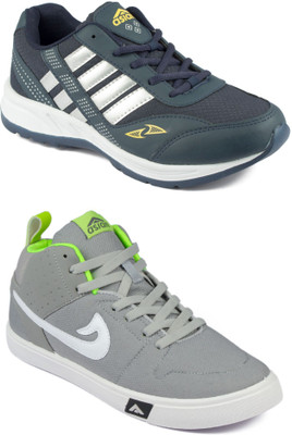 

Asian Men Combos Pack of 2,Casual Shoes,Training Shoes,Zym Shoes Walking Shoes For Men(Multicolor