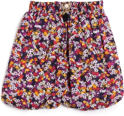 Sweet Angel Printed Girls Regular Multicolor Skirt