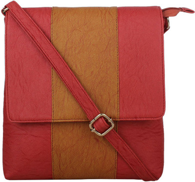 

LI LEANE Women Casual Pink PU, Leatherette Shoulder Bag