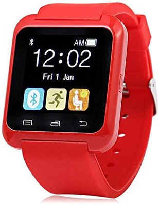 

Estar SMSNG U8 Smart Watch Red Smartwatch (Red Strap)WITH SUPPORTED APP FACEBOOK WHATSAAP BLUETOOTH SENCITIVE SCREEN TOUCH RED Smartwatch(Red Strap FREE SIZE)