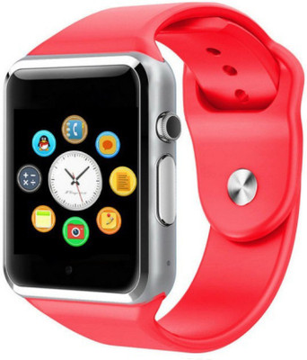 

Estar SD MD-215 U8 Bluetooth Smartwatch Compatible with All Android Mobiles Red Smartwatch (Red Strap Regular) RED Smartwatch(Red Strap FREE SIZE)
