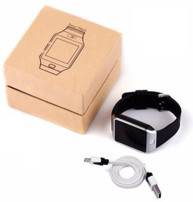 

Bluebells India ™DZ-09 GSM SIM Card Bluetooth Sport Camera Multicolor Smartwatch(Silver Strap Free Size)