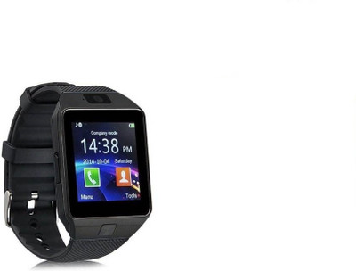 

Bluebells India ™DZ-09 Mobile GSM-SIM Card Sport Camera HD Gold Multicolor Smartwatch(Silver Strap Free Size)