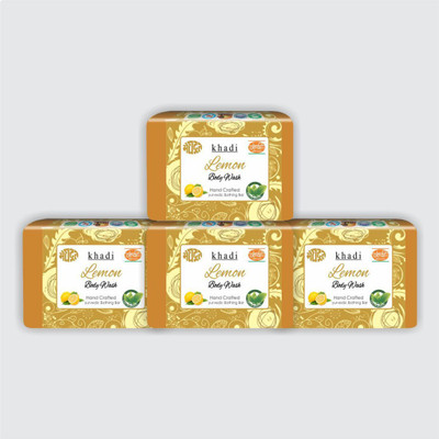 

KHADI MEGHDOOT AYURVEDIC LEMON BODY WASH(500 g, Pack of 4)