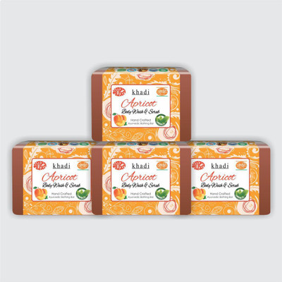 

KHADI MEGHDOOT AYURVEDIC APRICOT BODY WASH(500 g, Pack of 4)