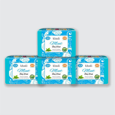 

KHADI MEGHDOOT AYURVEDIC MINT BODY WASH(500 g, Pack of 4)