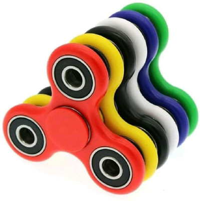 

YAMAMA Pack Of 6 Pcs fidget spinner Multi color Hybrid Baring(Multicolor)