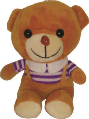 

skky bell Premium Quality Colourfull Mix Teddy B Stuffed Plush toy Teddy Bear Soft Toy Kids Cute Gifts 20cm - 20 cm(Blue)