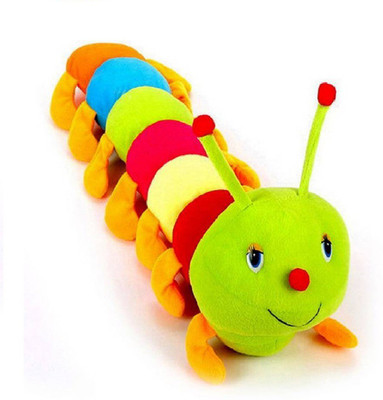 

Tajpur Traders Beautiful Cute Colorful Caterpillar Soft Toy - 21.6535 inch(Multicolor)