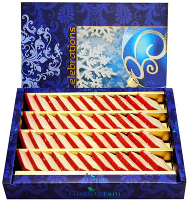 

Ghasitaram Gifts Irish kaju Katli(800 g, Box)