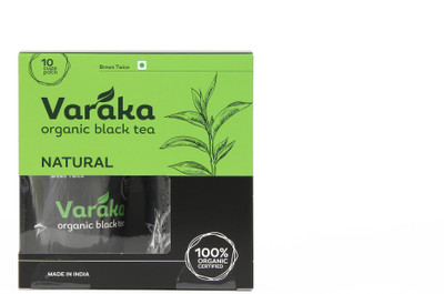 

Varaka Organic Black Tea - Natural Unflavoured Black Tea Box(15 g)